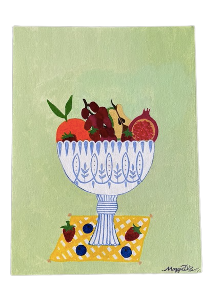 the fruits of her labour.